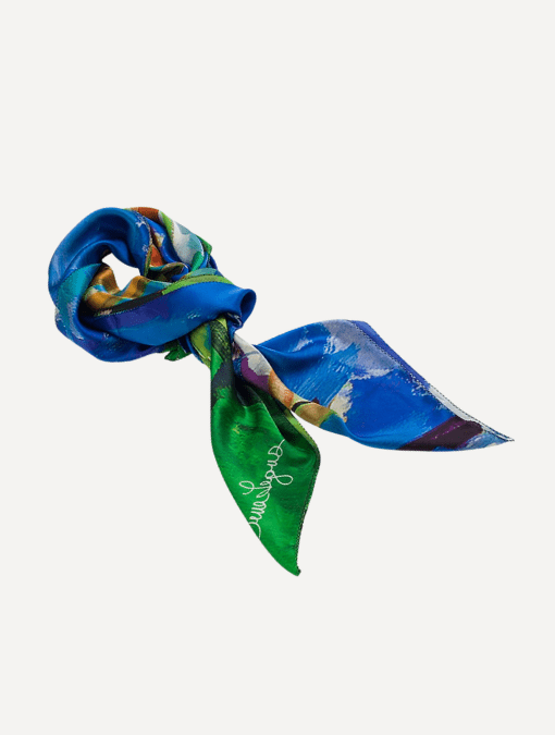 Silk Charmeuse Scarf