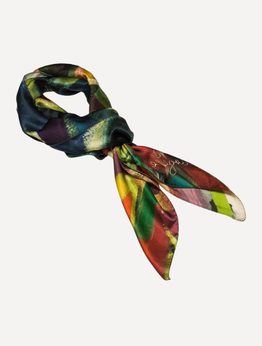 Silk Charmeuse Scarf