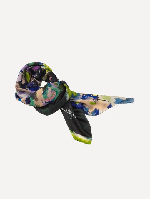 Silk Charmeuse Scarf